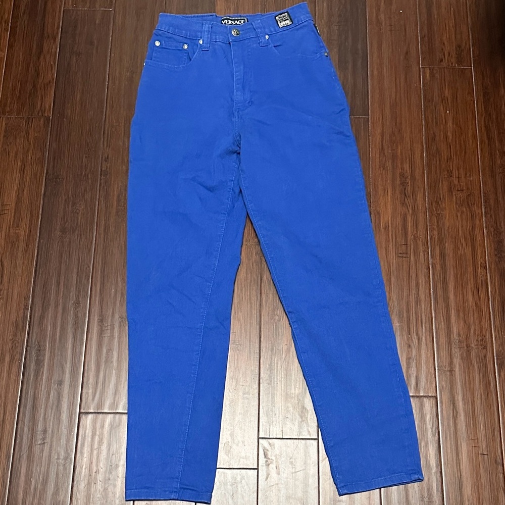 Versace Royal Blue Pants